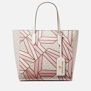 MICHAEL Michael Kors Sinclair Large East West Grab Tote - Smokey Rose